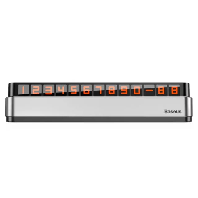 Suport numar de telefon parbriz BASEUS ACNUM-B0S
