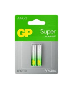 Set baterii GP Super alkaline R3 AAA 2buc GP24A-BL2 1