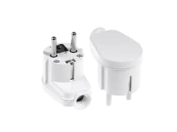 Stecher Shuko iesire laterala alb WT-16U/WE Plastrol 2