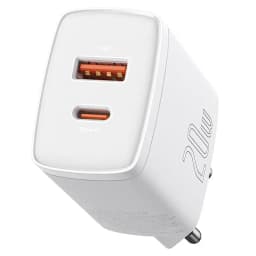 Incarcator retea 100-240V - 1x USB Type-C 1x USB QC 20W BASEUS CCXJ-B02 1