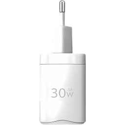 Incarcator retea PD 3.0 QC4+ 1x USB-C + 1x USB-A 30W alb AXAGON ACU-PQ30W 2