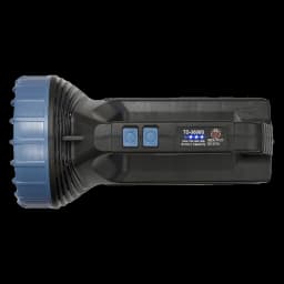 Lanterna LED USB + SOLAR 400lm negru/albastru TD-3600S 3