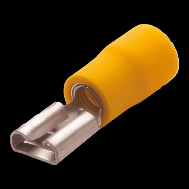 Papuc auto mama 4.0-6.0mm2 0.8x6.35mm izolat /galben Safak FE-5638