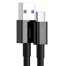 Cablu Baseus CATYS-B01 USB - Tip C 1m 66W 6A PD2.0 negru 2