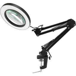 Lupa 100mm 5X cu lumina LED montata pe brat pantografic 22.5cm + 22.5cm 1