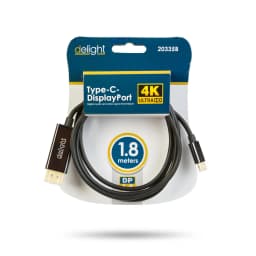 Cablu USB-C la DisplayPort v1.4 4K 60Hz 1.8m delight 20335B 2