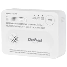 Detector senzor Gaz detectat monoxid de carbon 3x AA REBEL RB-0900 1