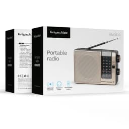 Radio portabil analog AM /FM /SW 3W 205x63.2x130mm Kruger&atz KM0830 4