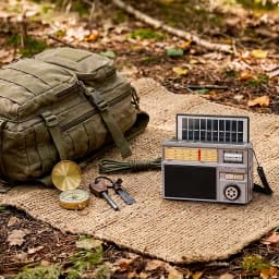 Radio portabil analog SOLAR AM /FM /SW 3W 145x60.9x96.4mm Kruger&atz KM0831 6