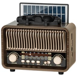 Radio portabil analog SOLAR AM /FM /SW 5W 166x87.5x130mm Kruger&atz KM0832 1