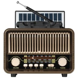 Radio portabil analog SOLAR AM /FM /SW 5W 166x87.5x130mm Kruger&atz KM0832 2
