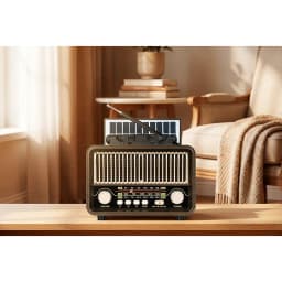 Radio portabil analog SOLAR AM /FM /SW 5W 166x87.5x130mm Kruger&atz KM0832 6