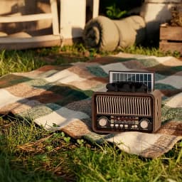 Radio portabil analog SOLAR AM /FM /SW 5W 166x87.5x130mm Kruger&atz KM0832 8