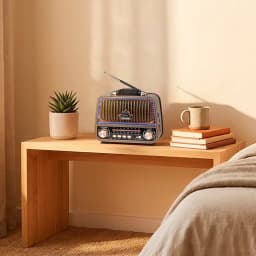 Radio portabil analog AM /FM /SW 5W 185x77.5x150mm Kruger&atz KM0833 7