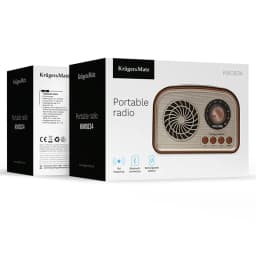 Radio portabil analog AM /FM /SW 5W 185x77.5x150mm Kruger&atz KM0834 5