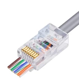 Mufa RJ45 8P8C CAT5E PASS THROUGH EMTEX EMT-PR5-UTP 2