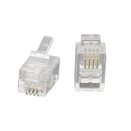 Set 100buc mufe telefon 4P4C RJ10 M`N`C 05217-100 2