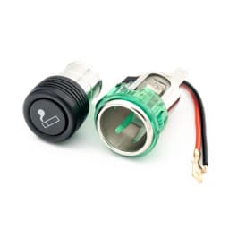 Kit priza bricheta mama auto 12V 15A Carguard USC007 2