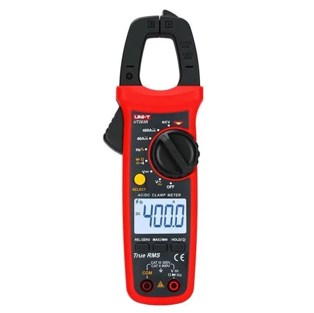 Clampmetru AC/DC UNI-T UT203R cleste ampermetric digital