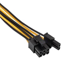 Cablu alimentare PCIe 8pin (6+2) tata - PCIe 8pin mama 40cm AKYGA AK-CA-82 2