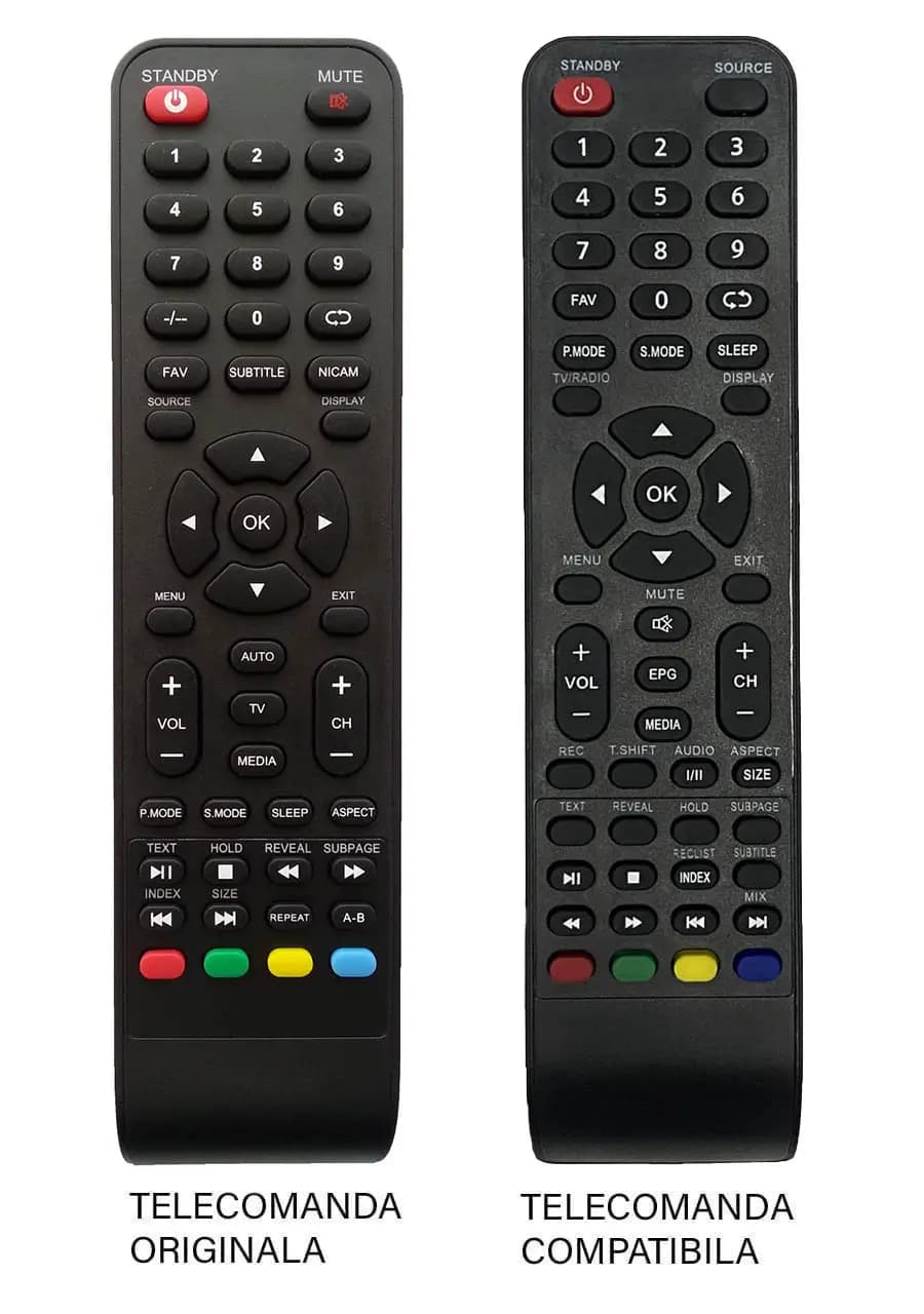 Telecomanda inlocuitoare compatibila TV Utok U24HD3 (176-1)