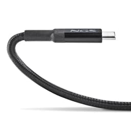 Cablu USB-C - USB-C NGS KNOT 100W-2 2m 100W negru 4