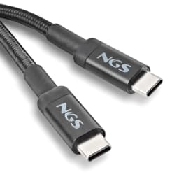 Cablu USB-C - USB-C NGS KNOT 100W-2 2m 100W negru 3