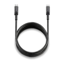 Cablu USB-C - USB-C NGS KNOT 100W-2 2m 100W negru 2