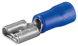 Conector mama albastru 6.4x0.8mm fixPoint 1