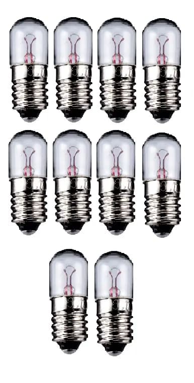 Set 10 becuri 6.3V 0.32A 2W dulie E10 Goobay 9599-10