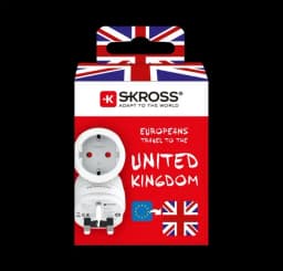 Adaptor priza Europa - UK 100V-700W /250V-1750W Skross 1.500230C-E 4