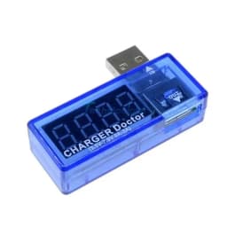 Tester USB Ampermetru 0A-3A /Voltmetru 3.5V-7V albastru 1