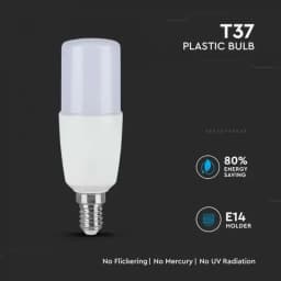 Bec LED T37 E14 7.5W 6500K alb rece V-tac SKU-24032 3