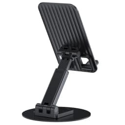 Suport birou rotativ 360 grade pentru telefon negru BWOO ZJ132 3