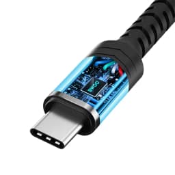 Adaptor audio USB-C tata - JACK 3.5 mm mama 10cm negru BWOO BO-BZ47 2