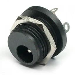 Mufa alimentare pe panou 5.5x2.5 mm 3A-24VDC GBC 29.0628.00 1