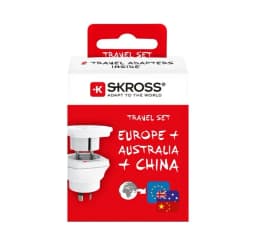 Adaptor Skross 1.500210-E 2in1 priza Universal la Australia /China 2