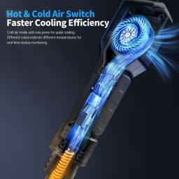 Pistol cu aer cald pentru dezlipit 550W FNIRSI SAG-55 H 5