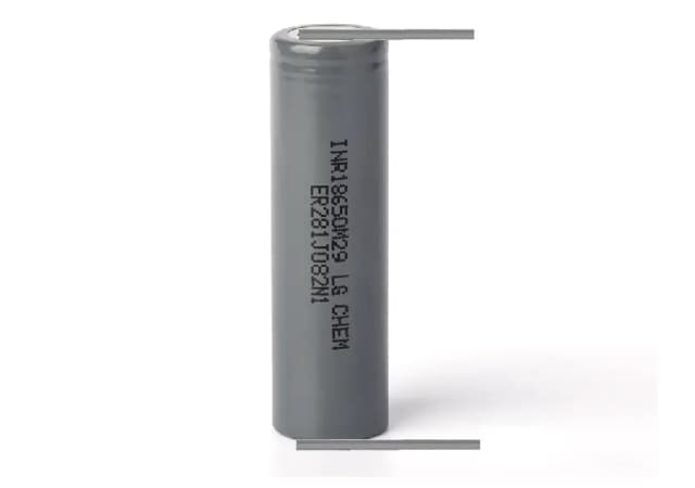 Acumulator LG INR18650M29+U 18650 3.7V 2850mAh 10A cu lamele sudate in U