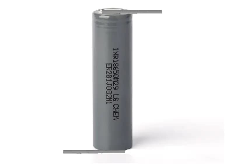 Acumulator LG INR18650M29 18650 3.7V 2850mAh 10A cu lamele sudate in Z