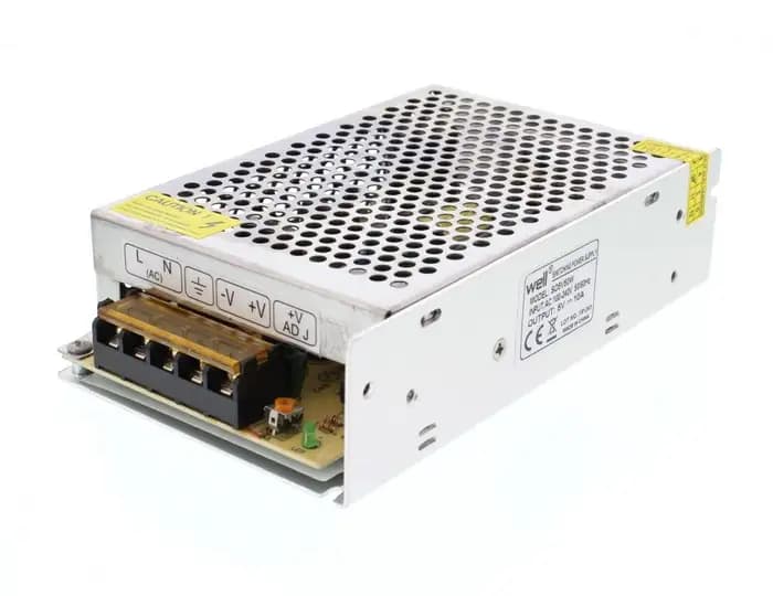 Sursa in comutatie AC-DC 50W 5V 10A WELL 143x59x40mm