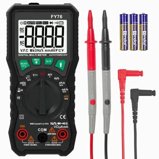 Multimetru digital True RMS FY76 Mastfuyi