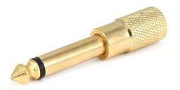 Adaptor audio aurit JACK 6.3 mm tata la 3.5 mm MONO 2