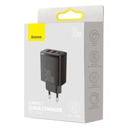 Incarcator retea QC3.0 30W BASEUS CCXJ-E01 USB-C + 2x USB-A 4
