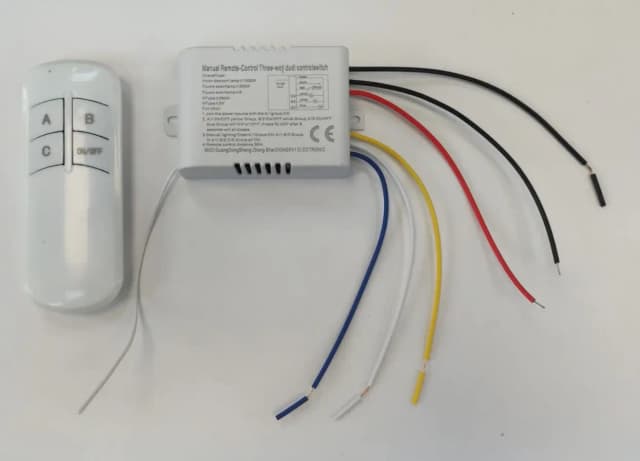 Modul control 220VAC cu telecomanda 3 iesiri MODUL-CONT3