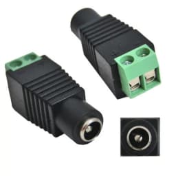 Mufa alimentare DC 2.1x5.5mm mama cu prindere rapida cu surub regleta 1