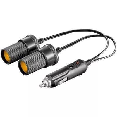 Spliter bricheta auto cu 2 iesiri Goobay