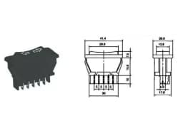 Intrerupator deschidere geam ASW-01 2