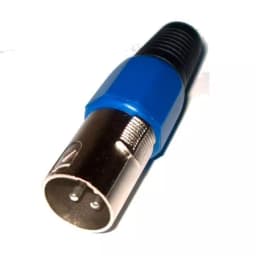 Mufa XLR tata albastru 2