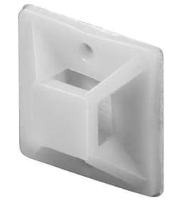 Suporti autoadezive pentru coliere plastic 19x19mm 100buc fixPoint 1